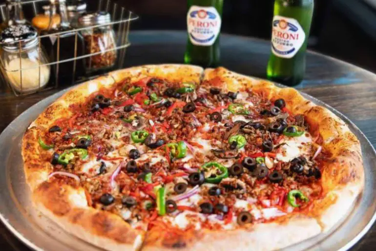 Pizza at the Wedge Pizzeria in Oklahoma City OK