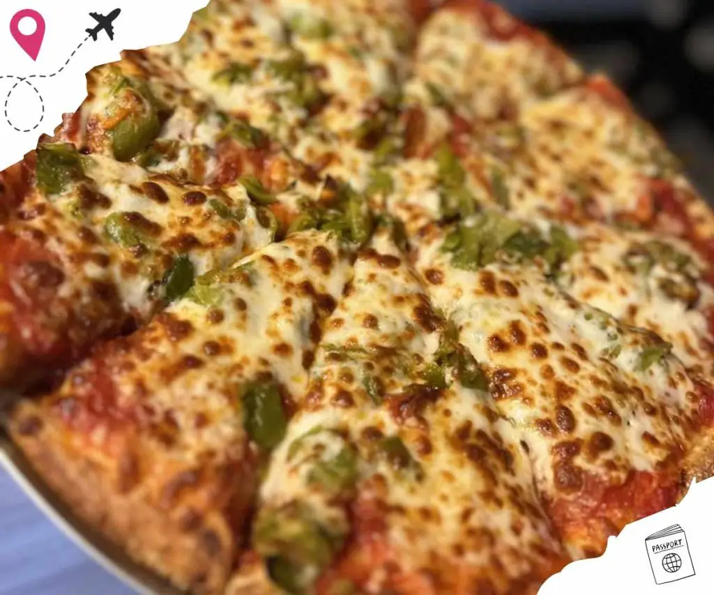 pizza at slice and dice pizzeria in Albuquerque New Mexico