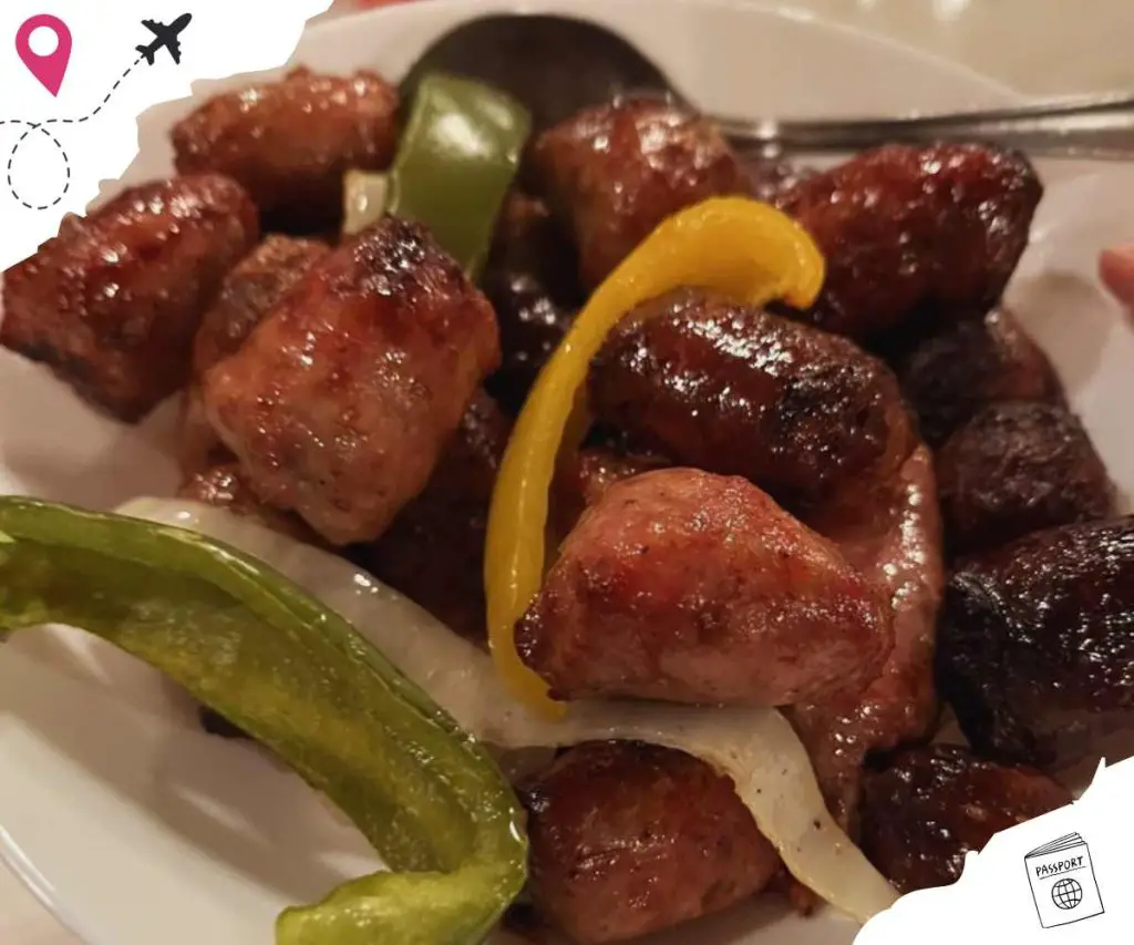 Italian Sausage at Genitti's in northville MI
