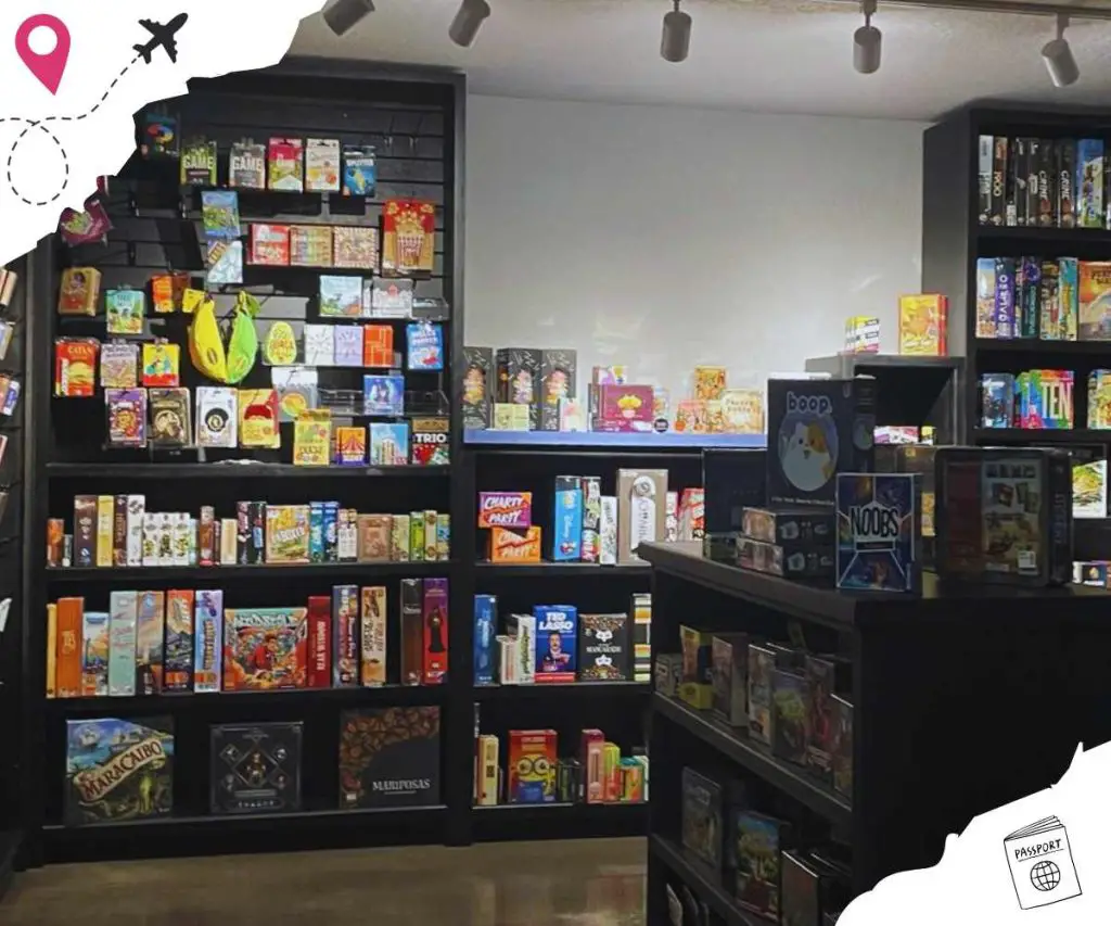 huge selection of games at slice and dice pizzeria in albuquerque