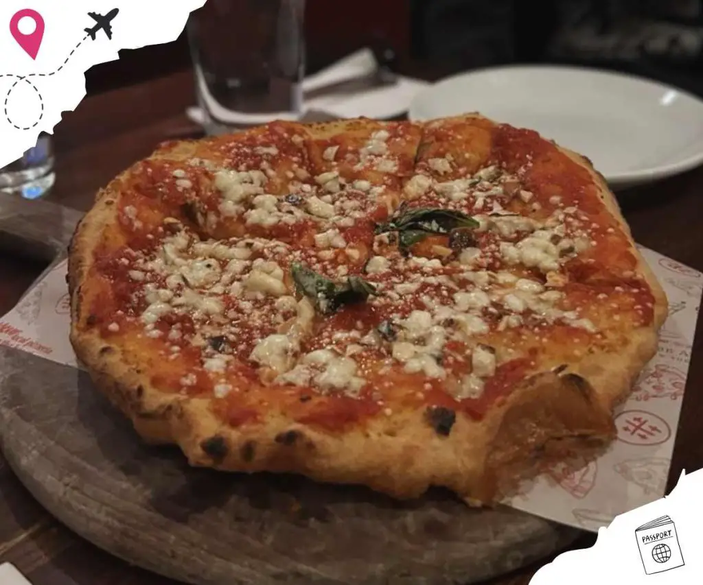 Montana pizza from don Antonio in New York city, New york