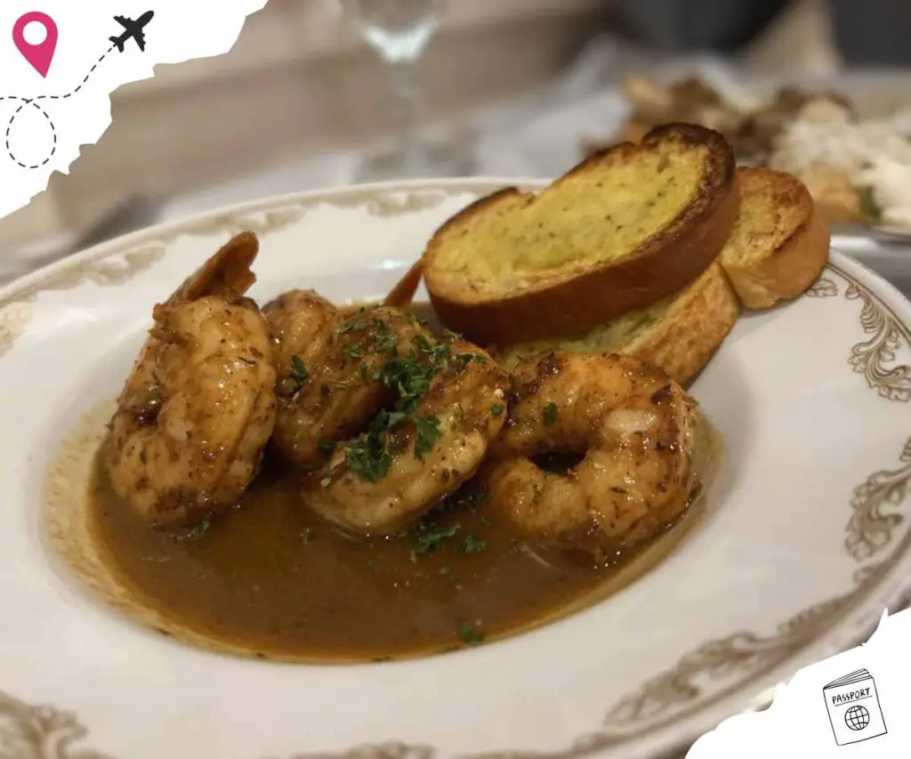bbq shrimp at dooky chase's restaurant in New Orleans la