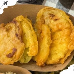 fried green tomatoes at irondale cafe in irondale alabama