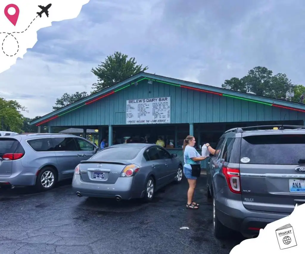 car hop service at belew's dairy bar in Benton kentucky