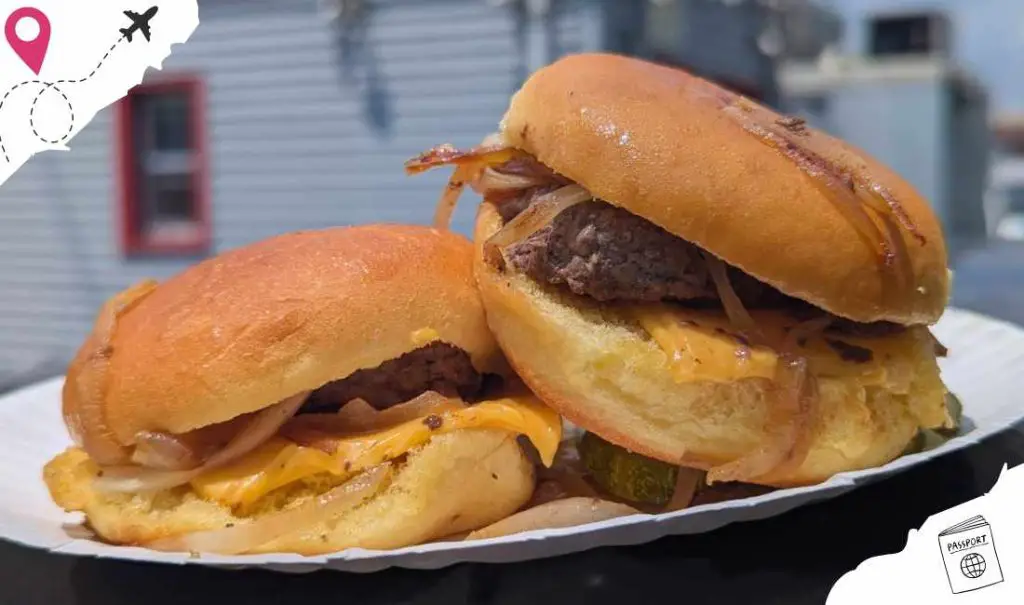 burgers at white manna in Hackensack new jersey