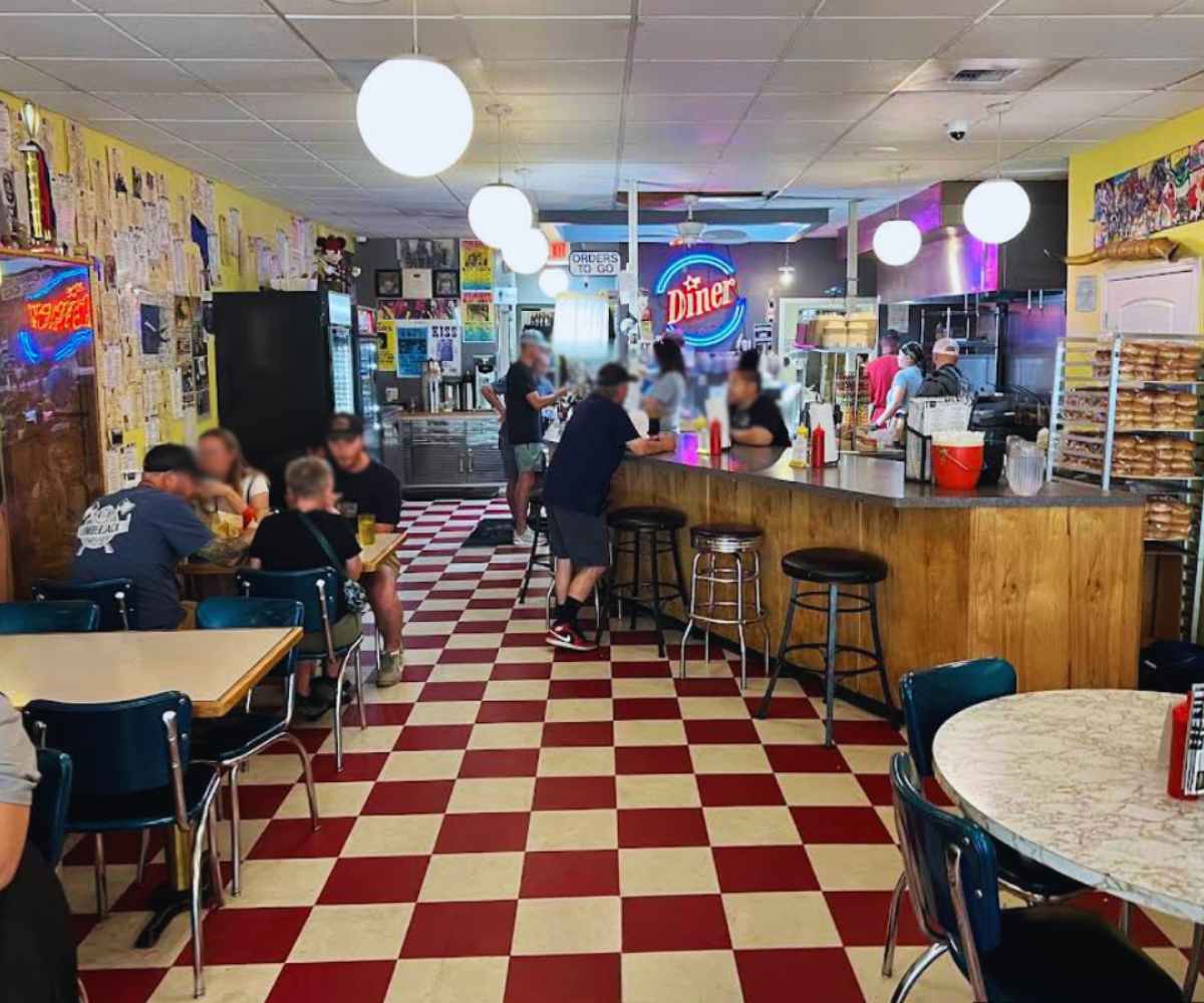 Inside the Burger Dive in Billings Montana