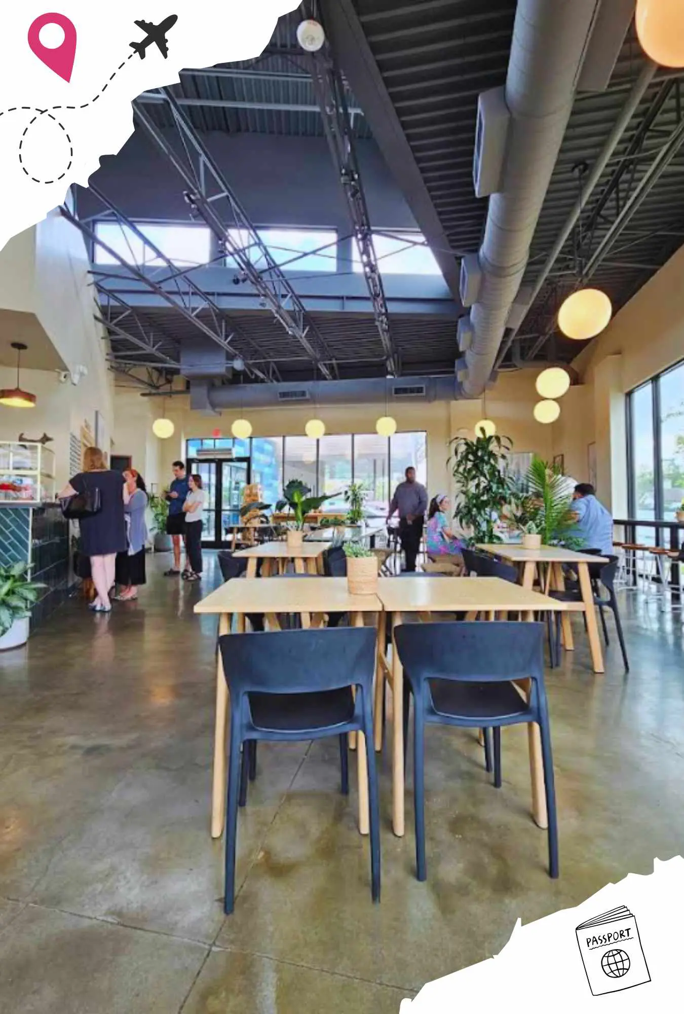 Inside view of CasaEma in Houston