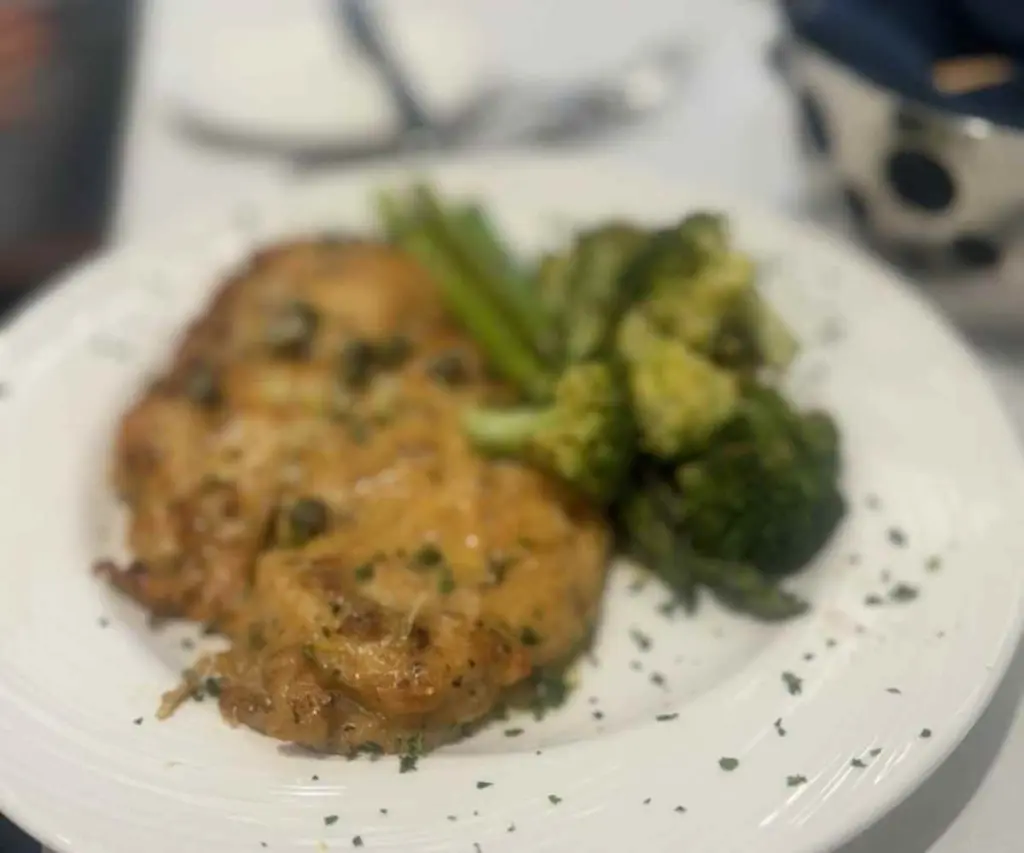 delicious dish at blue anchor in orlando