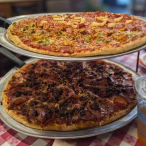 pizza at CAPRIGIOS PIZZA is Clarksville, Tennessee