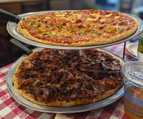 pizza at CAPRIGIOS PIZZA is Clarksville, Tennessee