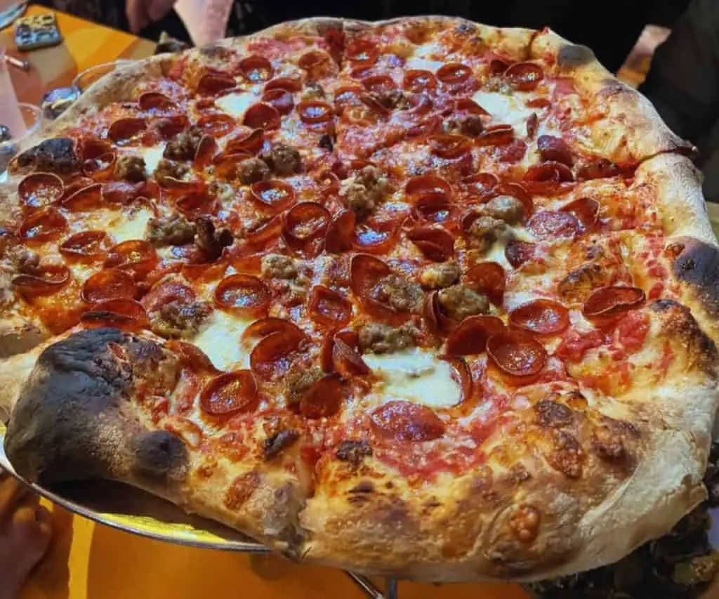 the big riip at riip's beer & pizzeria in Huntington Beach ca