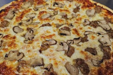 pizza at Ang an Eddies in fond DU lac wi