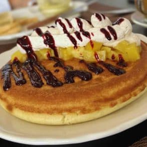 pancakes at eat art love in st. Petersburg florida