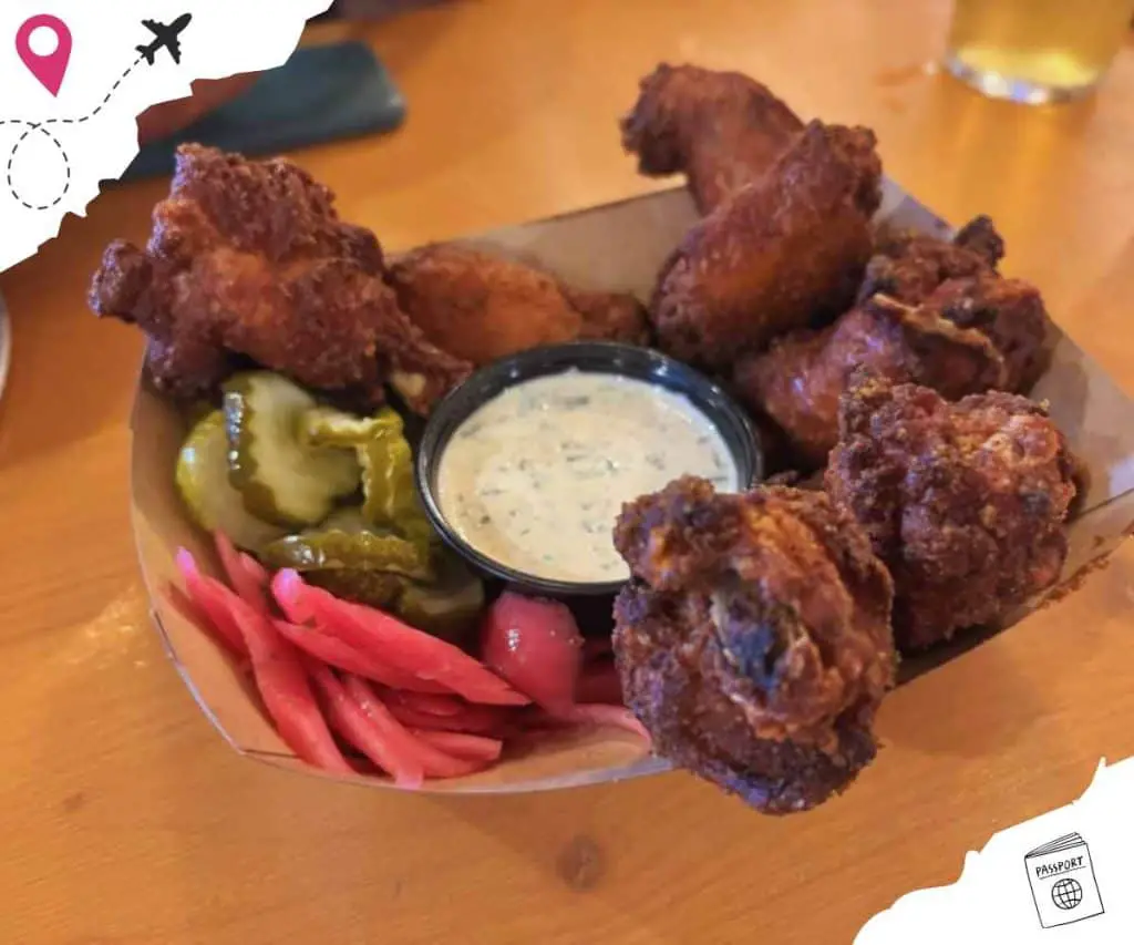 sweet Texas wings at riip beer & pizzeria in Huntington beach