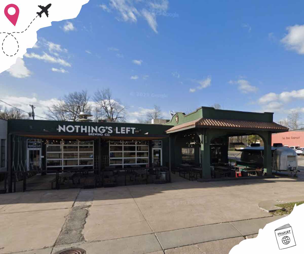 street view of tortoise pizza and nothing's left brewing in Tulsa Oklahoma