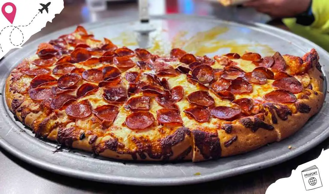 pepperoni pizza at fat mike's in elk Grove california
