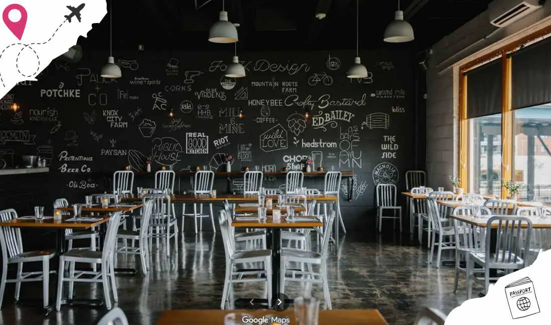 inside a dopo in Knoxville tennessee
