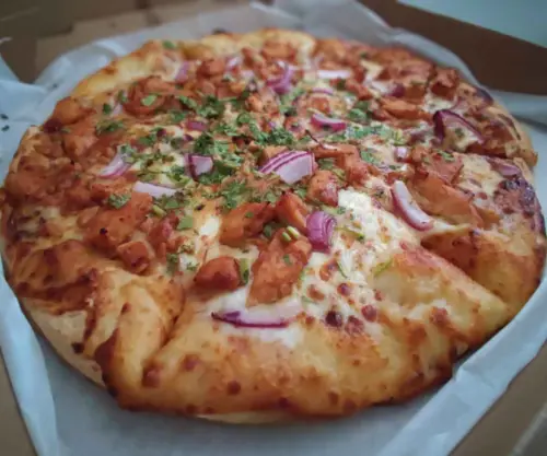 pizza at rigatony's in Lancaster california