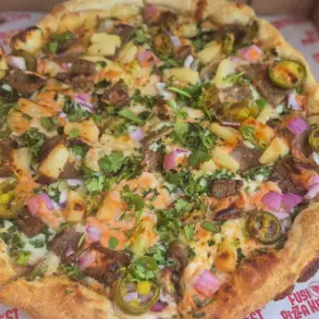 pizza at pizza twist in Hampton Virginia