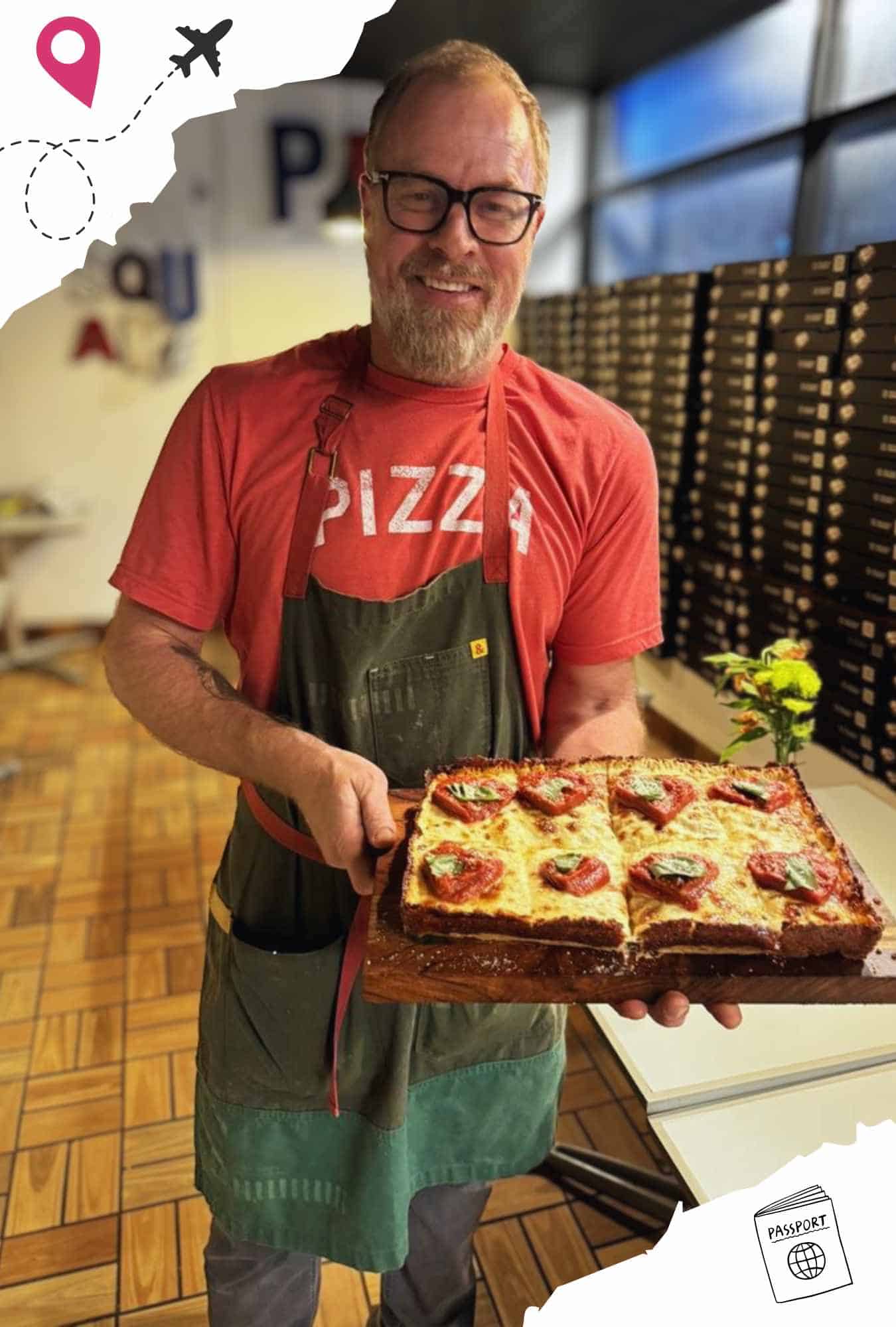 owner of sam's square pie in Indianapolis Indiana