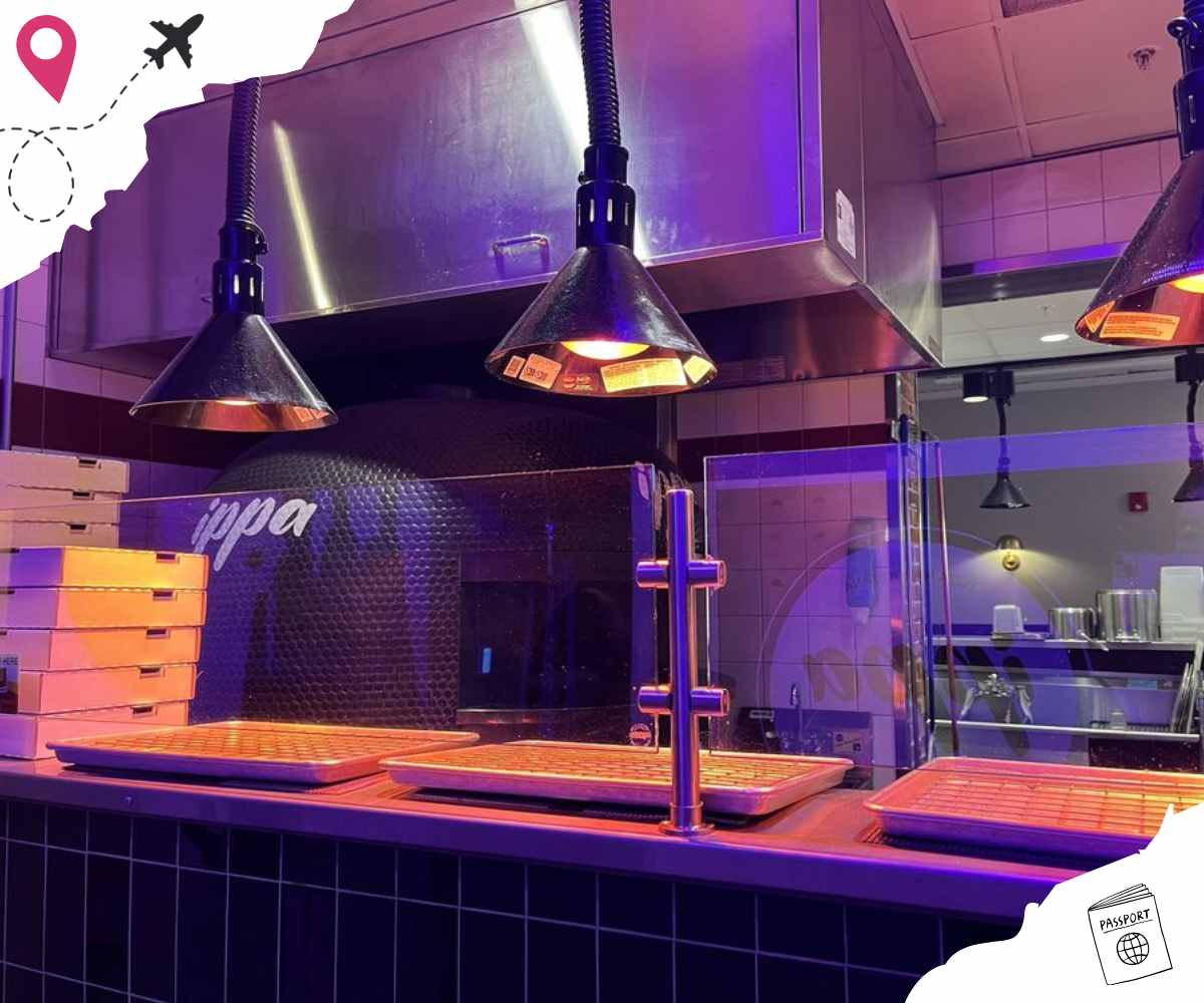 inside Ippa Pizza in Erie pennsylvania