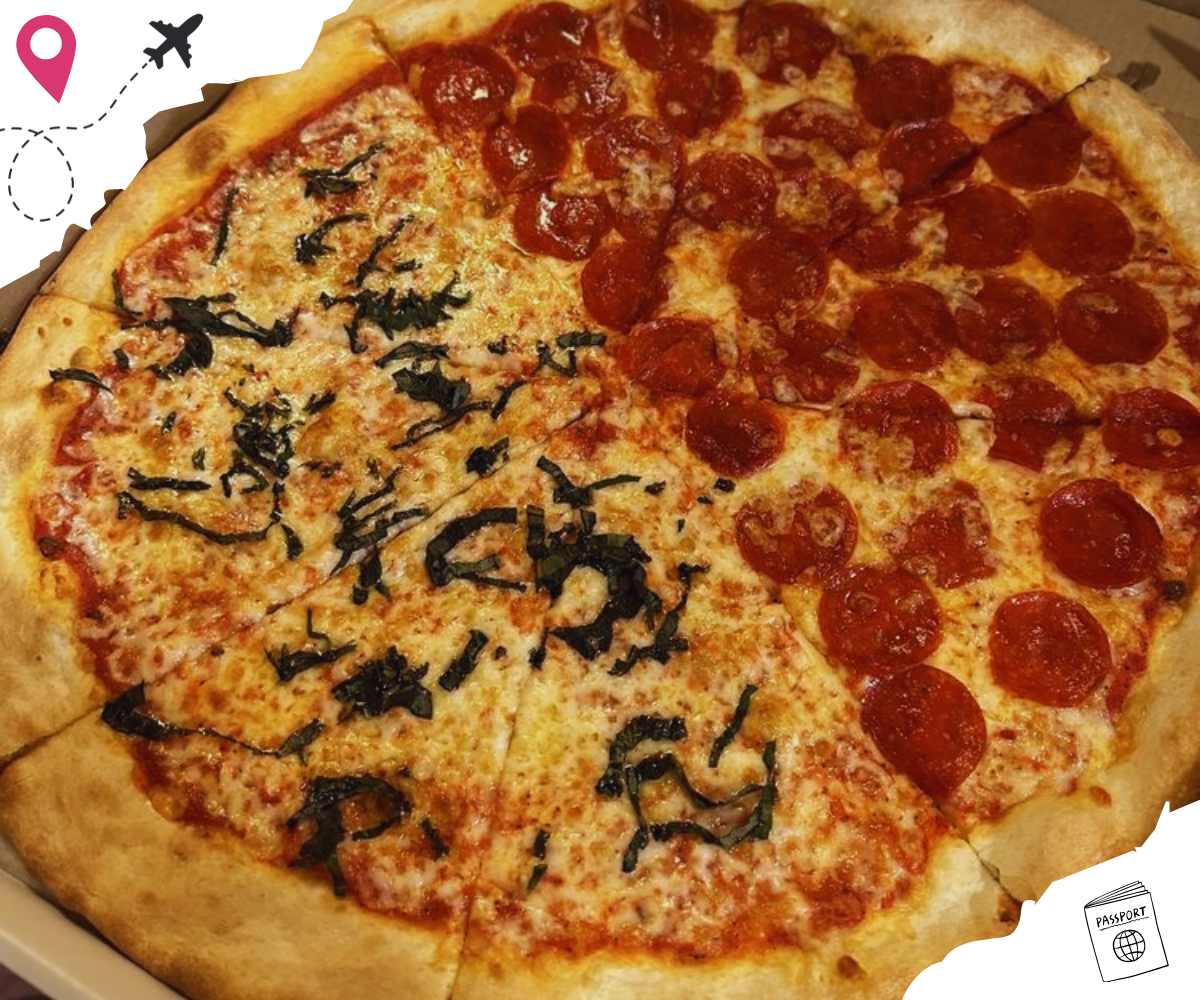 pizza at pronto new york pizza in OKC