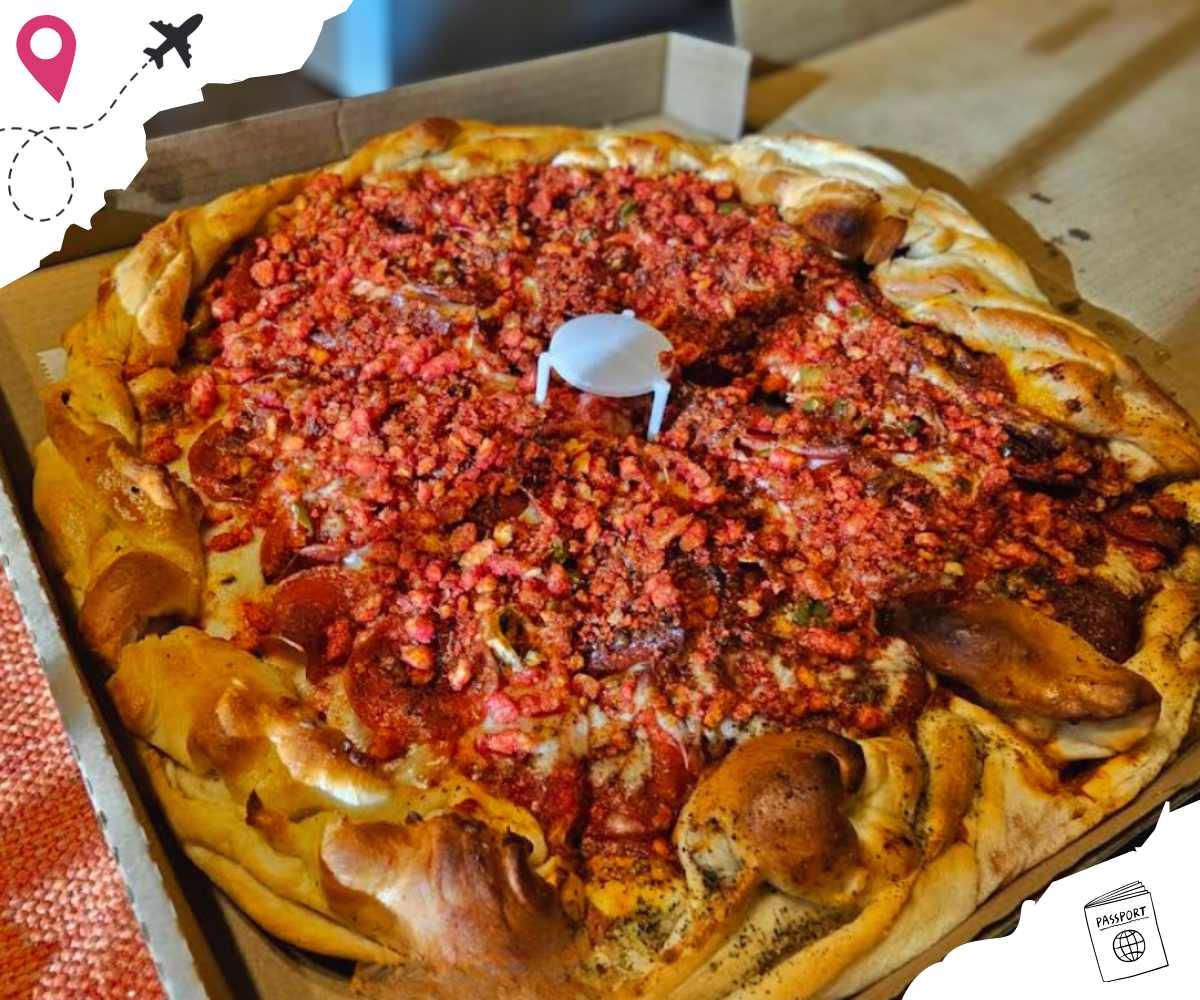 meat pizza at can a brotha get a slice in montgomery alabama