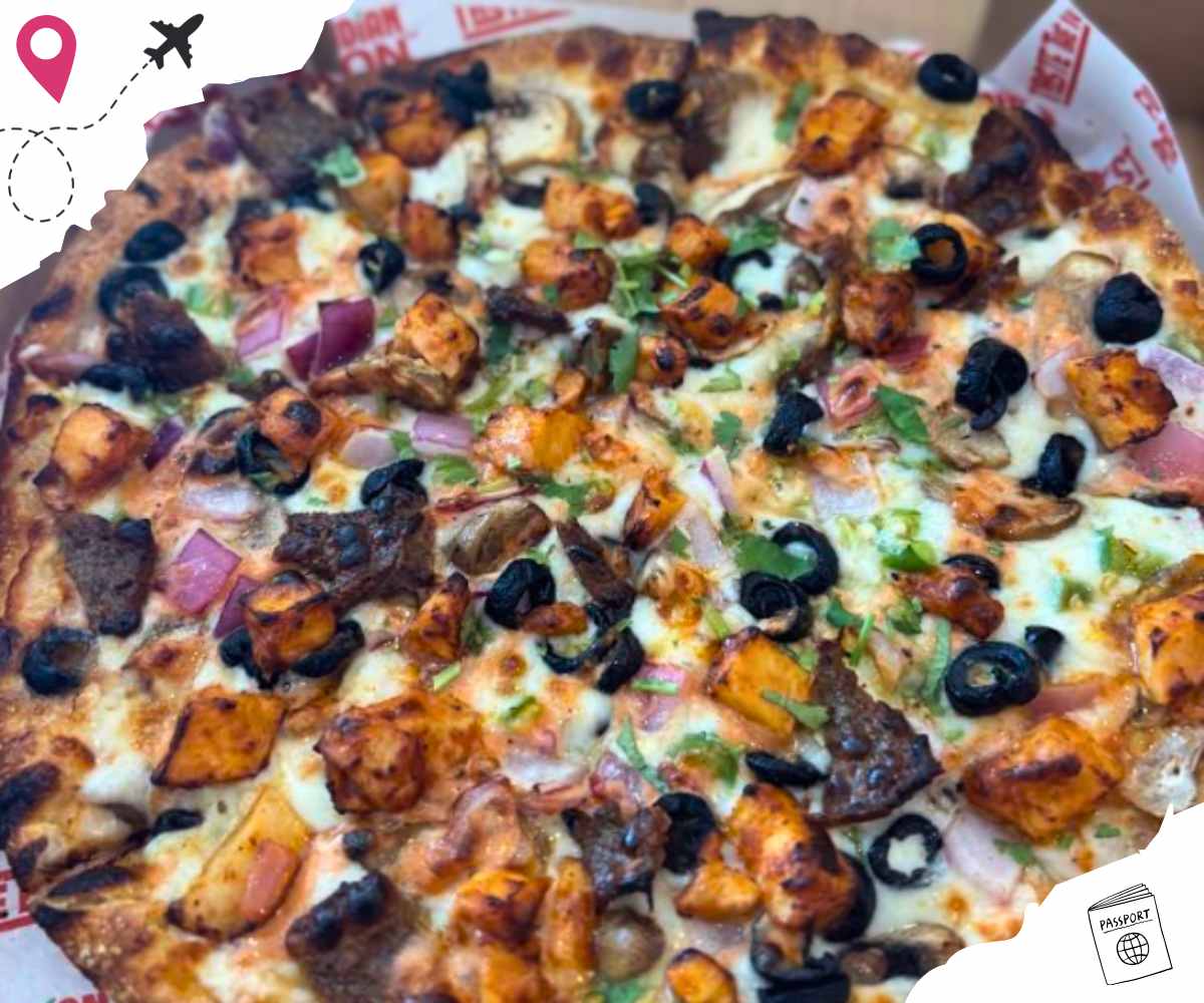 Pizza at pizza twist in Hampton Virginia