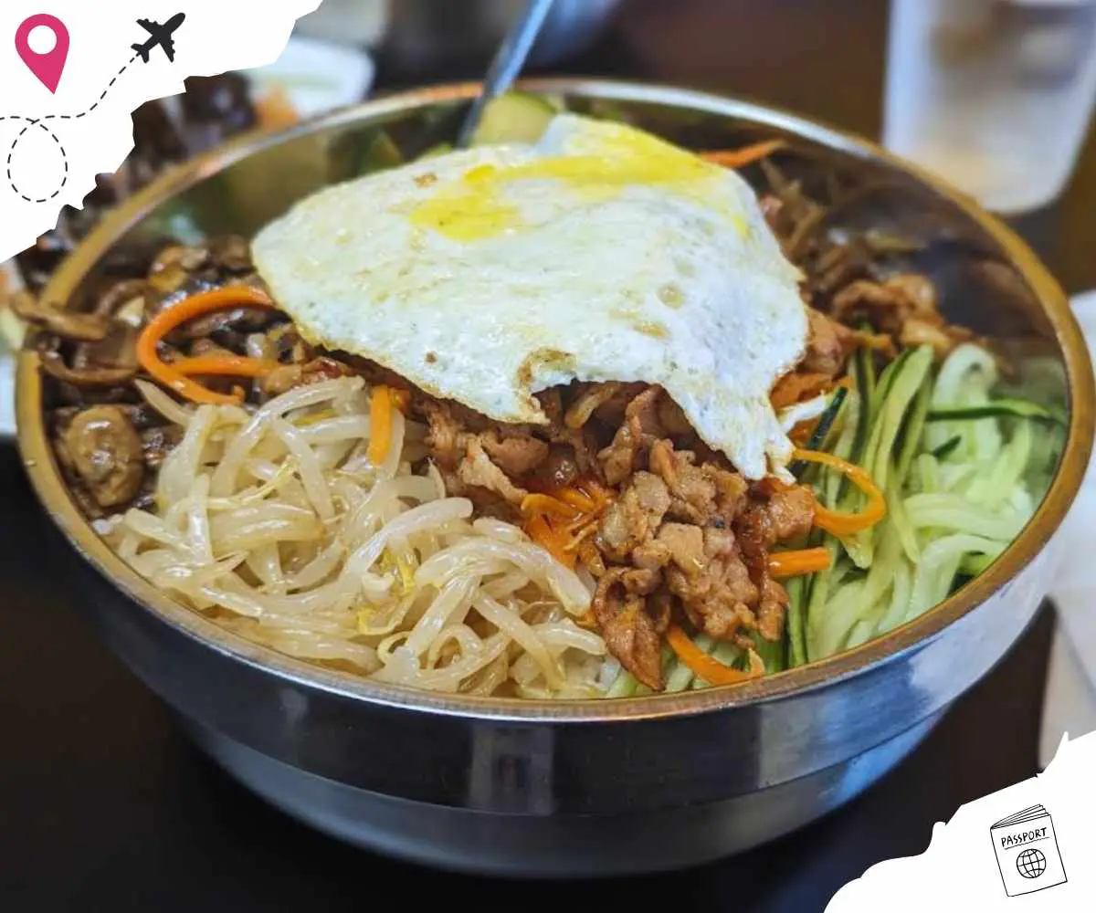 Beef Bibimbap  at Seoul 1979 in rancho Cordova ca