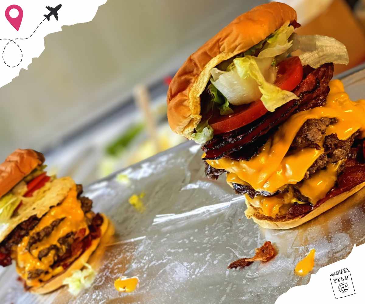 triple burgers at patty shack in salt lake city utah