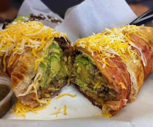 burrito at Sonora grill in Moreno valley ca
