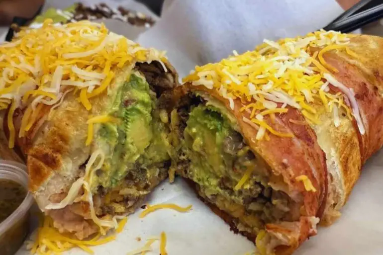 burrito at Sonora grill in Moreno valley ca