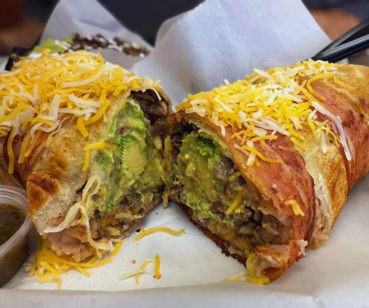 burrito at Sonora grill in Moreno valley ca