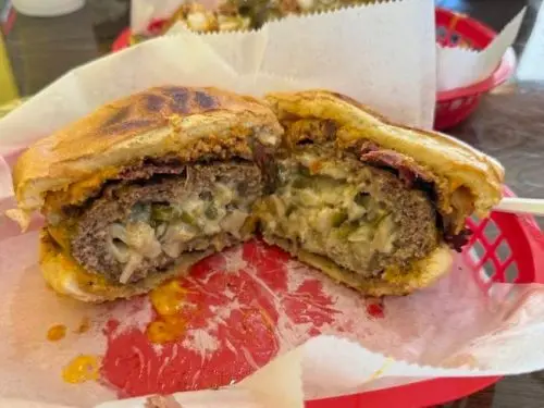 burger at Viking burger in Newport News VA