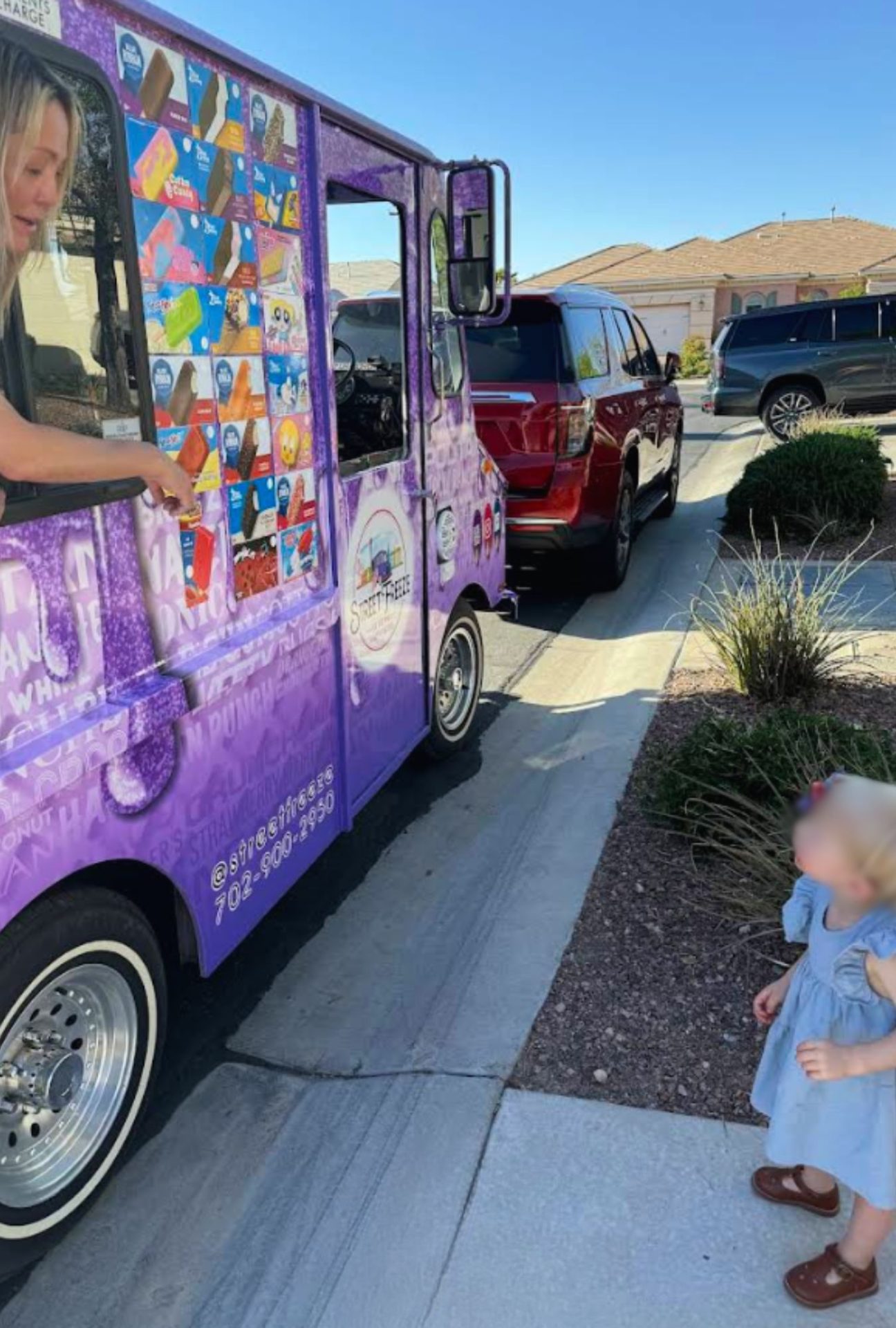 street freeze ice cream truck in Las Vegas nevada