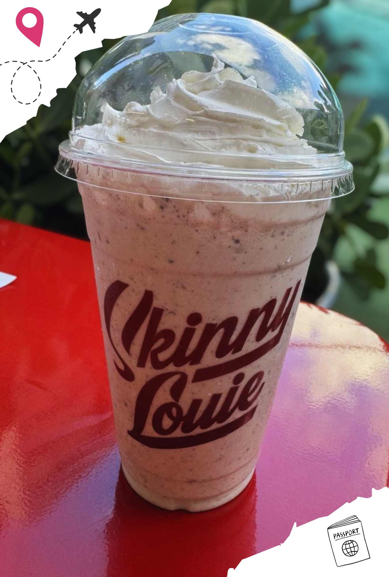 cookies and cream milkshake at skinny louie's in Miami florida