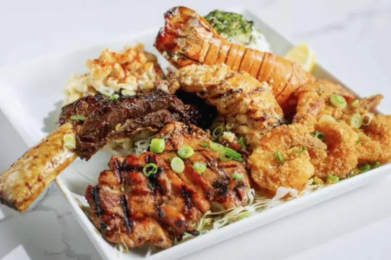 make it bougie at moon grill Hawaiian grill in Ontario california