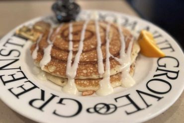 Pancakes at greenstreet cafe in Miami, FL