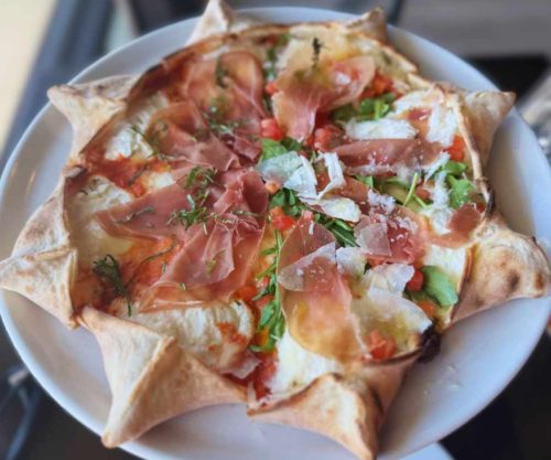 delicious pizza at mister 01 in forth worth tx