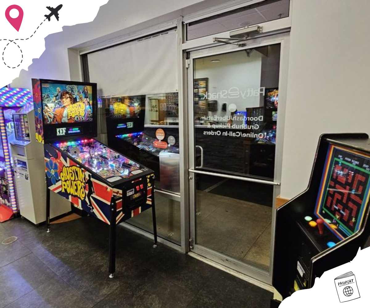 pinball machines at patty shack in Milwaukee wisconsin