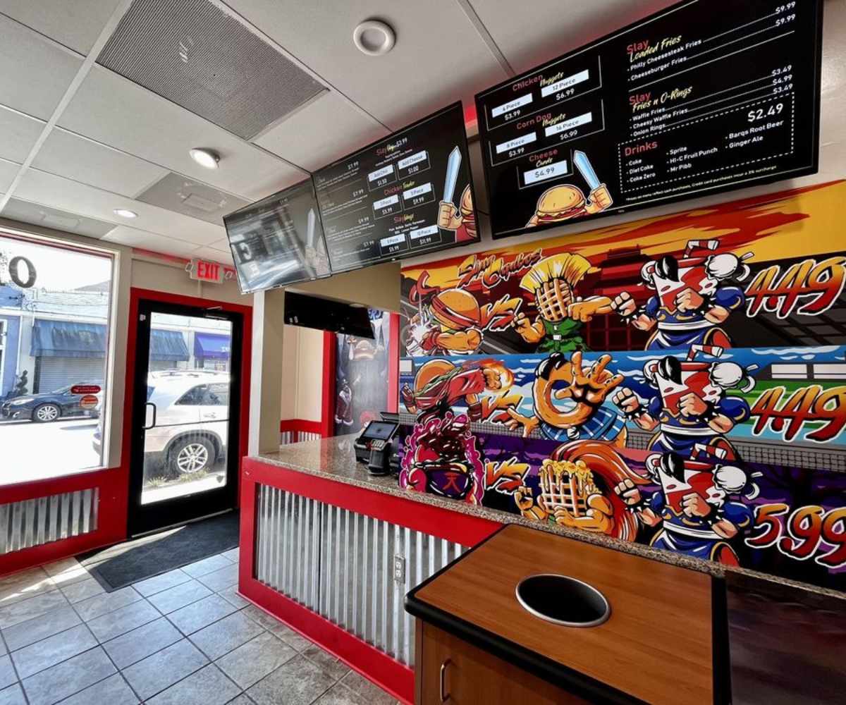 inside slay burgers in Richmond virginia