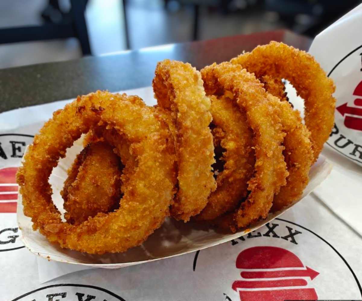 onion rings at nexx burger in Downey CA