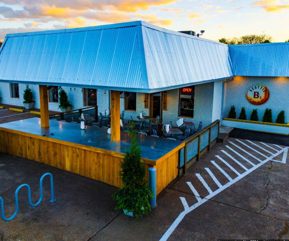 outside Scottie B's Burgers in Chattanooga, TN