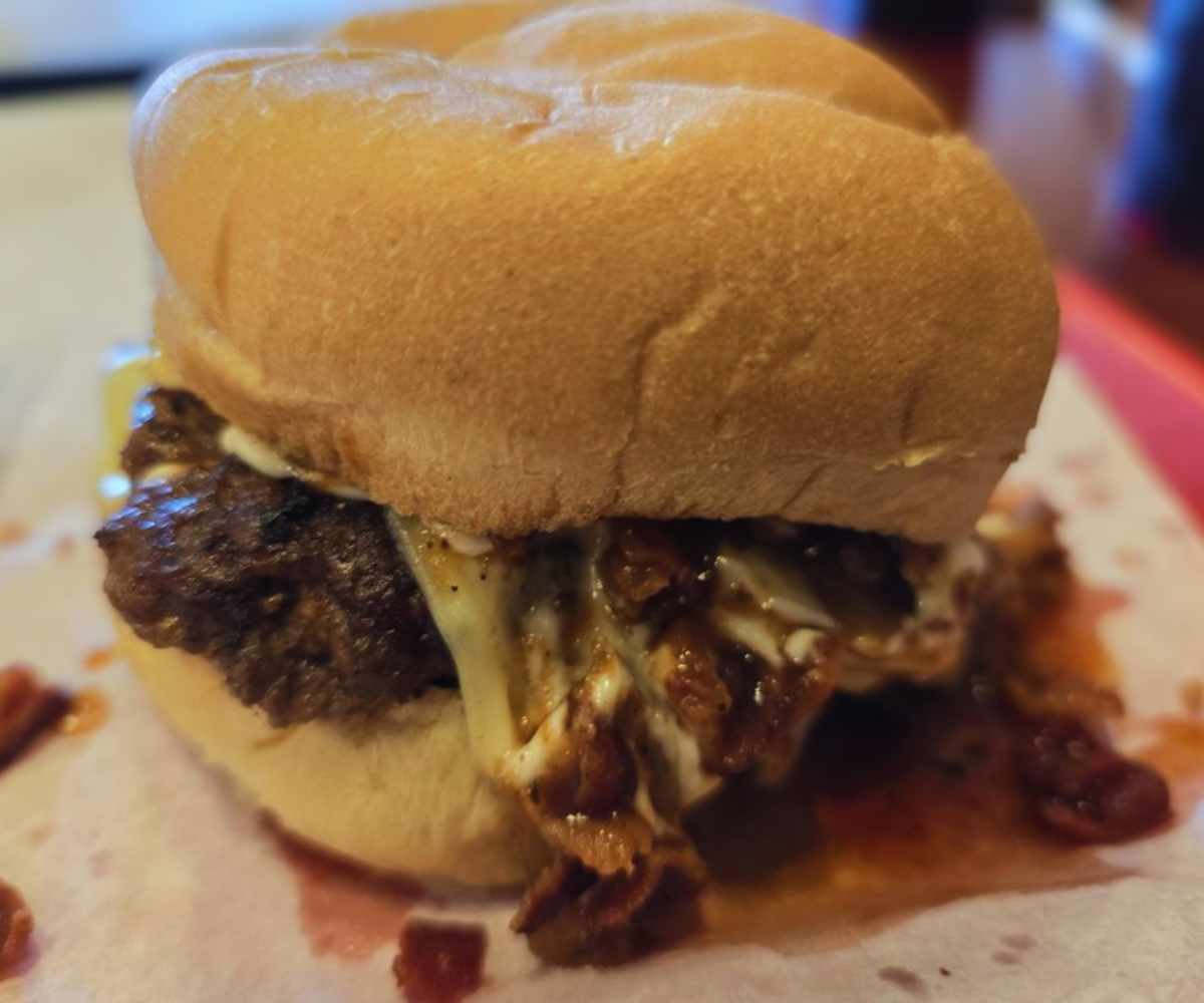 the Lancer burger at hydes slydes in Omaha nebraska