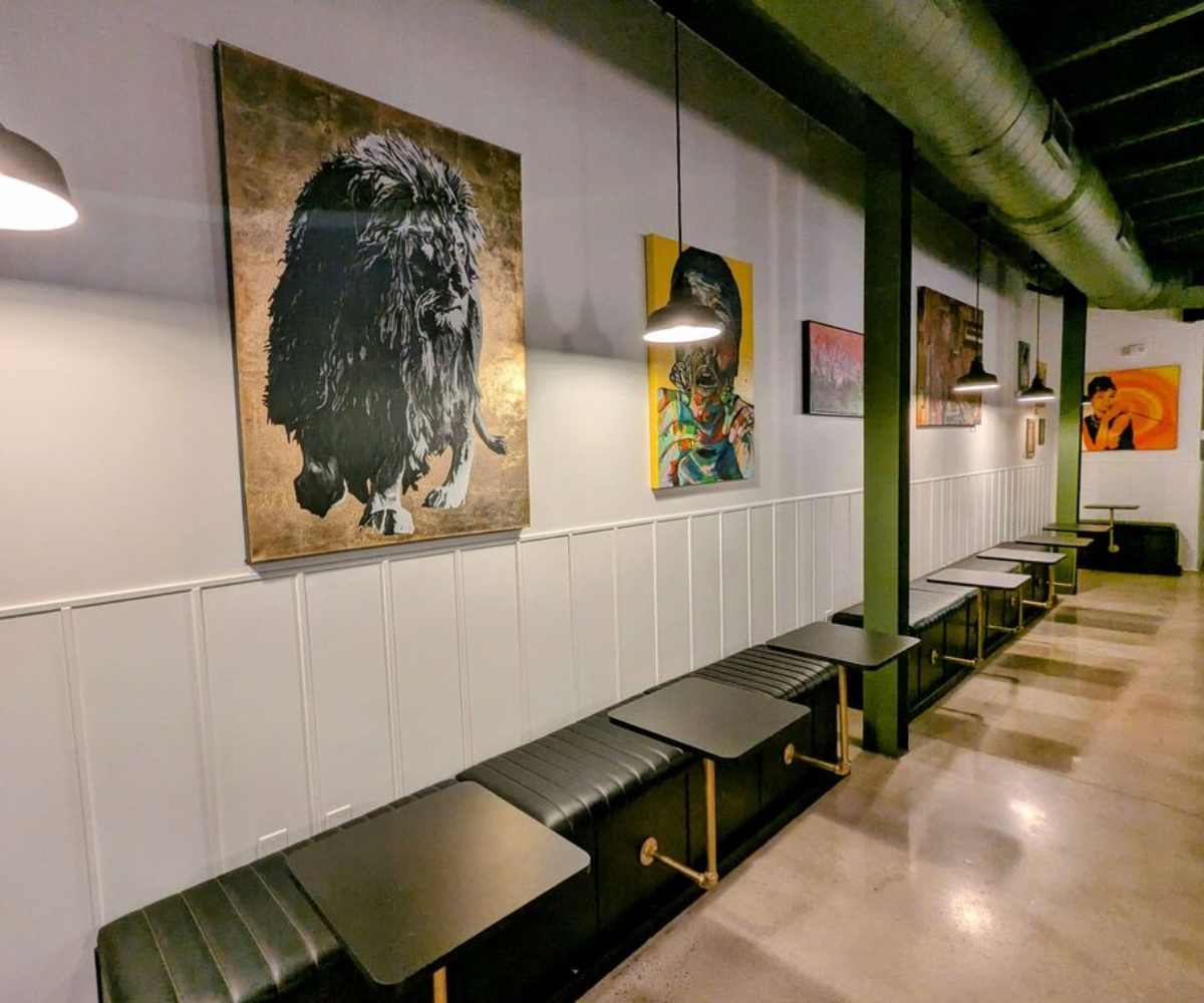 inside laGana in Raleigh NC