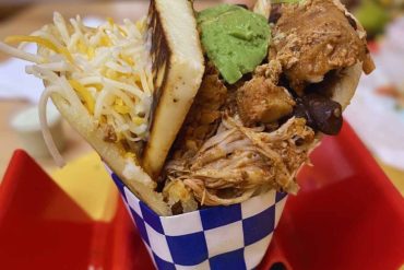 arepa at aleida's restaurant in cedar park texas