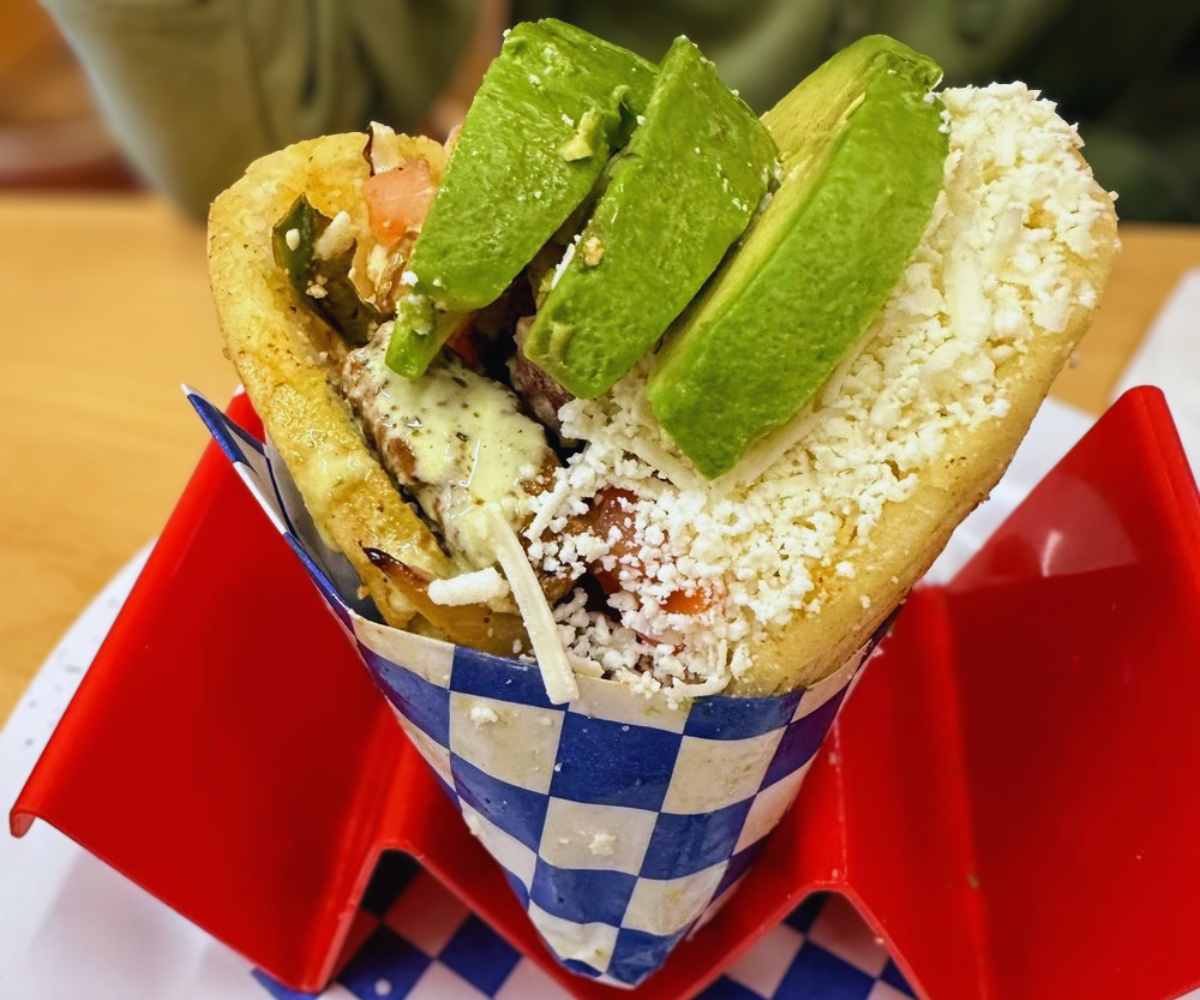 arepa at aleida's restaurant in cedar park tx