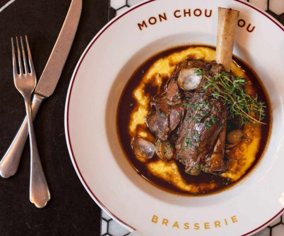 succulent dist at brasserie Mon chou chou in San Antonio texas