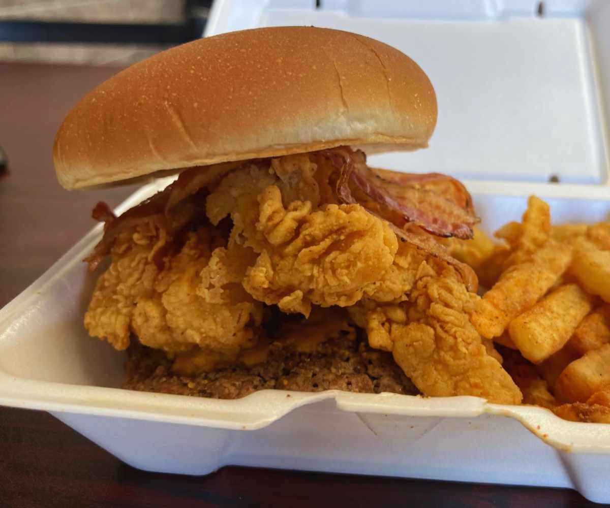 chicken sandwich at taste of Detroit in Brandon mississippi