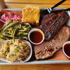 bbq plate at prime barbecue in Knightdale NC